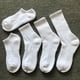 thumbnail image 1 of Calcetines cortos de goma, calcetines náuticos, medias de pareja, calcetines blancos deportivos de algodón para hombre, calcetines de primavera y otoño para mujer, 1 of 4