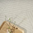 thumbnail image 5 of Calvin Klein Ck023 Balance Abstract Ivory/Grey 3'11" x 5'11" Area Rug, (4x6), 5 of 7