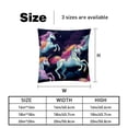thumbnail image 5 of Robot Unicorn Attack Throw Pillow Covers Set of 2 - Velvet Decorative Pillow Cases with Unique Patterns, 16x16, 18x18, 20x20 Couch, Sofa - Throw Pillows for Living Room, 5 of 6