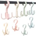 thumbnail image 1 of Percha giratoria para bolsos, gancho giratorio de 360 grados, gancho multiusos para colgar cinturones, bolsos, corbatas, bufandas, 1 of 5