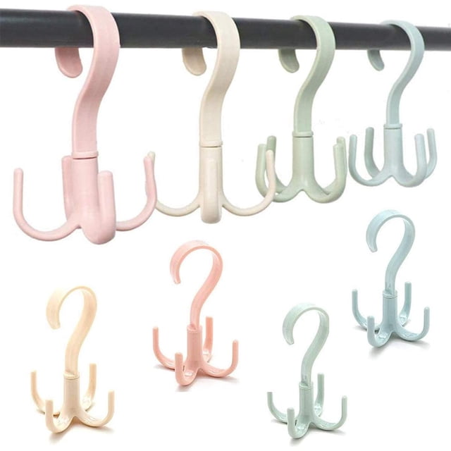 Percha giratoria para bolsos, gancho giratorio de 360 grados, gancho multiusos para colgar cinturones, bolsos, corbatas, bufandas