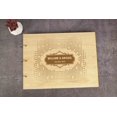 thumbnail image 4 of Darling Souvenir Personalized Engraved Laser Cut Wedding Guest Book Wooden Cover Sign-in Book Registry Guestbook Scrapbook-CK, 4 of 7