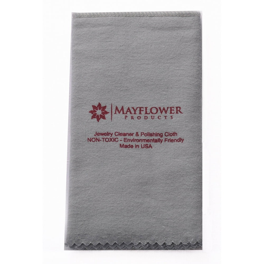 Mayflower Products Pro Size Polishing Cleaning Cloth Pure Cotton Made in USA for Gold, Silver