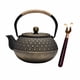 thumbnail image 5 of Tetera de hierro fundido, tetera japonesa con filtro de té, tetera para hervir agua caliente, para el hogar, Picnic, barbacoa interior, 5 of 9