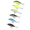 thumbnail image 4 of 6Pcs Artificial Minnow Fishing Bait Slow Sinking Fishing Lures for Bass Freshwater 6 Colors 2g, 4 of 5