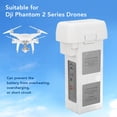 thumbnail image 4 of Batería De 11,1 V 6000 MAh, Protección Contra Sobrecalentamiento 66,6 Wh De Alta Capacidad, Batería De Vuelo Inteligente De Repuesto, Protección Contra Sobrecarga Para Drones, 4 of 7