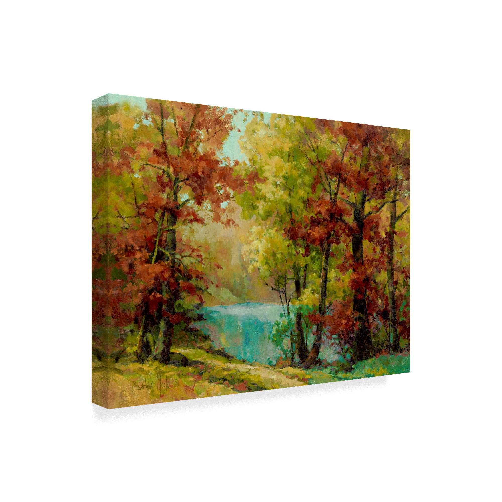 Trademark Fine Art ' Serene Retreat' Canvas Art by Barbara Mock