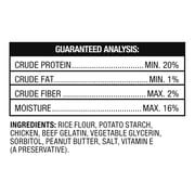 Ol' Roy Rawhide-Free Peanut Butter Retriever Sticks, 3.5 oz, 10 Count