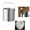 Silver, variant on Tuphregyow Insulated Ice Bucket,Ice Bucket Family Gathering 101.4Oz,Stainless Steel Bucket With Handle for Bars, Parties, Backyard Barbeques, Picnics, And Camping