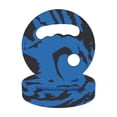 thumbnail image 1 of Discos de ejercicio acuático, equipo aeróbico, flotabilidad compacta, espuma EVA, resistencia para piscina Azul Negro, 1 of 8