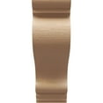 thumbnail image 2 of 5"W x 10"D x 15"H Classic Scroll Rough Cedar Woodgrain TimberThane Corbel, Primed Tan, 2 of 6
