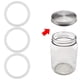 thumbnail image 5 of Bearachild Junta tórica de tarro, herramienta de sellado de tapa de lata, anillo de sellado en forma de O de silicona Flexible con ranura Cocina y Comedor 1 y 12 piezas, 5 of 6