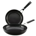 thumbnail image 1 of KitchenAid Hard Anodized Nonstick Frying Pan Set, 2-Piece, Onyx Black, 1 of 5