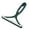 Green, variant on 3-in-1 Lint Remover for Pet Hair, Multi-Surface Lint Brush and Carpet Rake for Furniture, Car Interiors, Clothing, and Pet Beds - Effective Dog Cat Hair Remover Tool