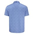 thumbnail image 3 of Men's Cutter & Buck Blue Texas Rangers Pike Eco Flora Print Recycled Polo, 3 of 3