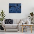 thumbnail image 3 of Stupell Industries Eclectic Blue Toned World Map Canvas Art, 40 x 30, by Phillipa Katz, 3 of 7