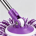 thumbnail image 4 of ACDANC 2026 New Spin Mop Only Handle,360 Degree Spin Mop,Spinning Household Cleaning for Home (Purple), 4 of 6
