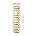 thumbnail image 2 of OULII 3 Pcs Ressort en Laiton pour Trompette Longues Ressorts Tension Durable Couleur Dorée, 2 of 5