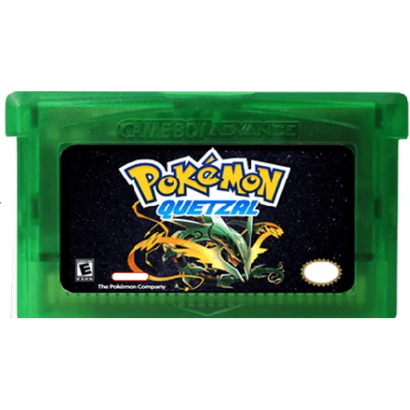 Pokemon Quetzal Fanmade Game Boy Advance GBA 32-bit