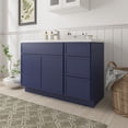thumbnail image 4 of 54" Freestanding Bathroom Vanity Cabinet without Top in Blue, 4 of 6