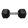 thumbnail image 5 of Gymenist, 10 lb Rubber Hex Dumbbells, Pair, 5 of 7