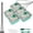 Cultivation Tools C041, variant on Seed Starter Tray Green Germination Box, Indoor Seedling Propagation Station, Plant Starter Case For Home Gardening, Green Growing Container For Seeds C041