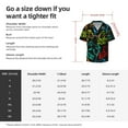 thumbnail image 7 of Sigee Play Game Start Print Men's Shirts Casual Button Down Short Sleeve Summer Beach Shirt Hawaiian Vacation Shirts Tee Shirt-Large, 7 of 7