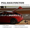 thumbnail image 5 of 1:32 Scale Car Model X90 Alloy 1/32 Diecast Model Car w/Sound & Light Pull Back Model Mini Vehicles Toys for Kids Gift Lovers Collection, 5 of 10