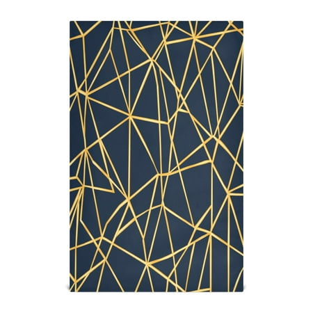 

Geometric Star Pattern Decorative Waffle Towel Kitchen Dishcloth 28x18in Multi-Use Tea Towel
