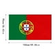 thumbnail image 3 of Banderas Del Campeonato Europeo De Fútbol 2025 Banderas Con Ojales Metálicos Banderas Duraderas De Poliéster Para Jardín, Exterior E Interior Países Para Jardín, Bar, Fiesta, Decoración, 3 of 4