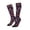 2 Black-2, variant on Women Crew Soft Moisture-wicking Socks Dancing Skeletons Floral Garden Pattern Design Cotton Socks, One Size fit All