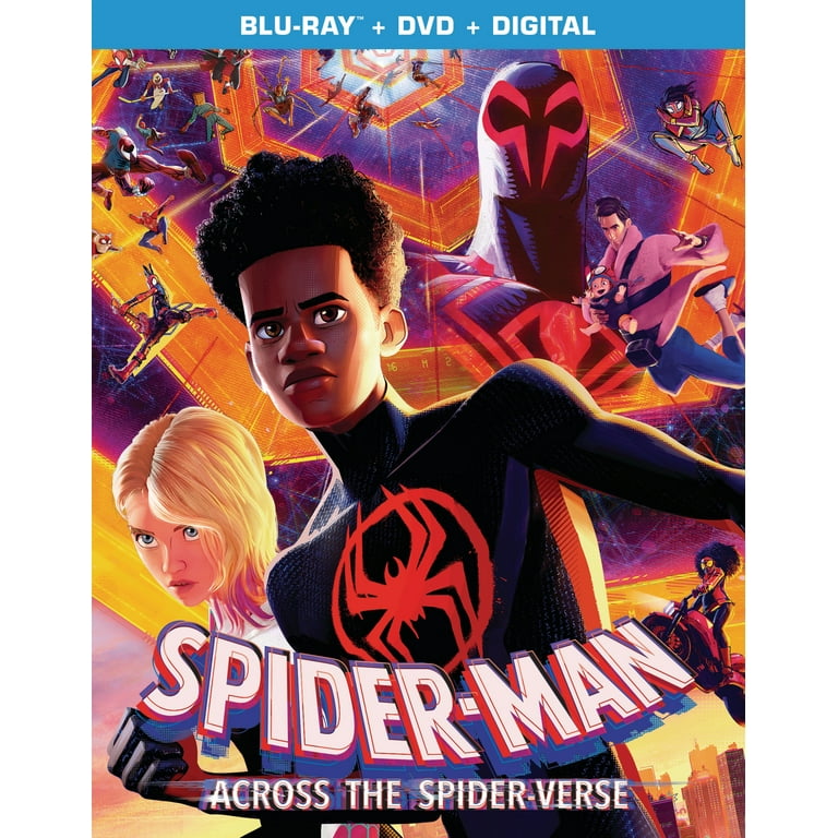 Spider-Man: Across The Spider-verse Blu-Ray, DVD & Digital