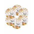 thumbnail image 7 of 13 Inch Round Placemats Set of 6, Hello Fall Non Slip Heat Insulation PP Table Mats, Orange Pumpkins Thanksgiving Maple Leaf Washable Place Mats for Kitchen Dining Party Table Decor, 7 of 7