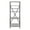 Antique White, variant on Furniture of America Garna Industrial Metal 6-Shelf Bookcase in Antique Blue