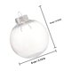 thumbnail image 2 of unbranded 15Ud Esferas Transparentes Para Adornos Navideños Colgantes Ideales Para Regalos Y Festiva, 2 of 8