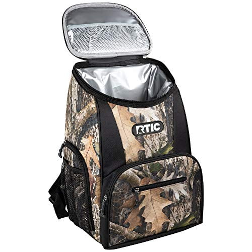 RTIC Backpack Cooler 15 Can, Kanati Camo, Lightweight Insulated Bag, Great for Travel, Picnics, Hiking