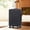 Black, variant on 28 Inch ABS Hard Shell Large Travel Checked Luggage - Scratch Resistant Surface Four Multi-Directional Wheels,  With Combination Lock and Side Hooks .(Silver)