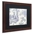 thumbnail image 2 of Trademark Fine Art 'Toile Fabrics VI' Matted Framed Art by Color Bakery, 2 of 4