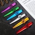 thumbnail image 2 of HLONK 6 Pcs Kazoo Percussion Instruments Metal Musical Instruments For Adults Kids, 2 of 6