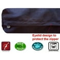 thumbnail image 3 of Dogbed4less 40"X35"X4" Size Espresso Microsuede Washable External Replacement Cover Only, 3 of 5