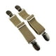 thumbnail image 3 of Correas elásticas para zapatos, banda elástica de repuesto, correas resistentes para tacones de mujer Caqui, 3 of 9