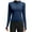 Blue, variant on Women's Yoga Sportwear Lightweight Zip Up Jackets Slim Fit Workout Shapewear Red S