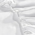 thumbnail image 5 of Deep Pocket Satin Silk Sheet Twin Full Queen King Fitted Bed Sheet Ultra Soft, 5 of 15