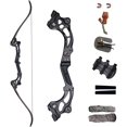 thumbnail image 1 of 64" Takedown Recurve Bow Metal Riser 30-60Lbs Right Handed for Archery Hunting, 1 of 7
