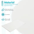 thumbnail image 3 of Kaboon 43x23.62 inch Universal Table Top, 1 inch Thick, White, 3 of 9