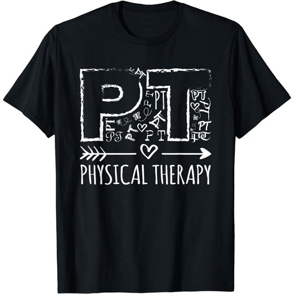 Aesthetic design PT Physical Therapy T-Shirt