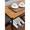 thumbnail image 3 of Pemberly Row Wood Console Table with Storage Shelf in Oak Brown, 3 of 6