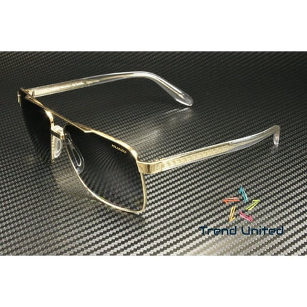 VERSACE VE2174 1252T3 Pale Gold Polar Grey Gradient 59 mm Men's Sunglasses