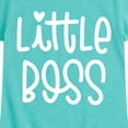 thumbnail image 3 of Instant Message - Little Boss - Toddler & Youth Girls Short Sleeve Graphic T-Shirt, 3 of 6