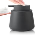 thumbnail image 1 of CHUANK Foam Hand Soap Dispenser - 12 oz Bathroom Lotion Hand Pump Dispenser  Ceramic Foaming Soap Dispenser with Removable Pump for Kitchen Hand Wash Dispenser  Black, 1 of 7